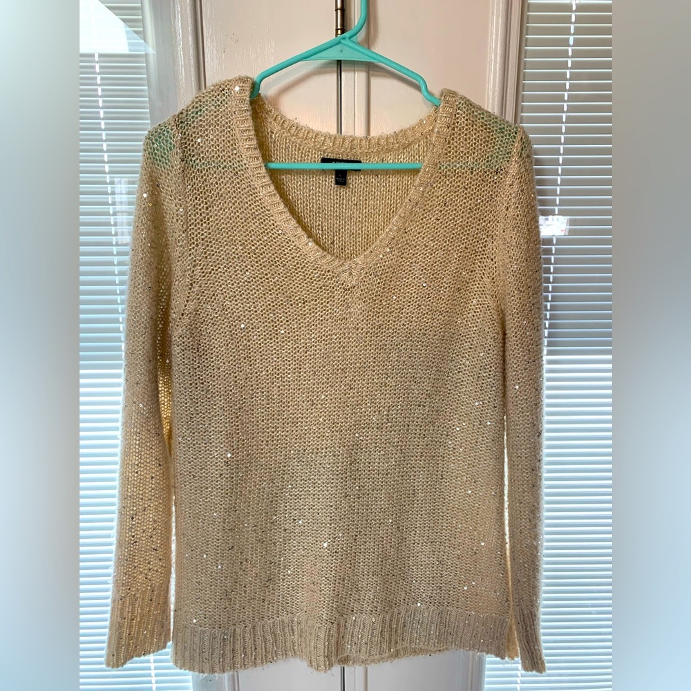 Women’s Apt. 9 Sequin Sweater. Size Large.